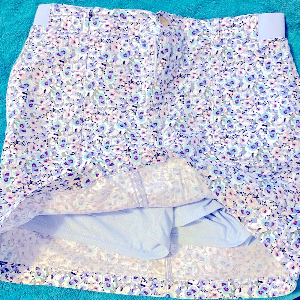 Floral skort